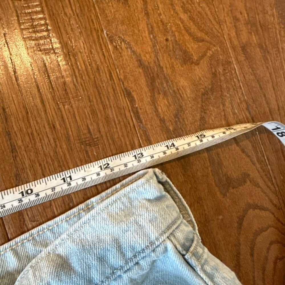 Gap barrel high rise light wash crop jeans size 2p - Picture 8 of 13